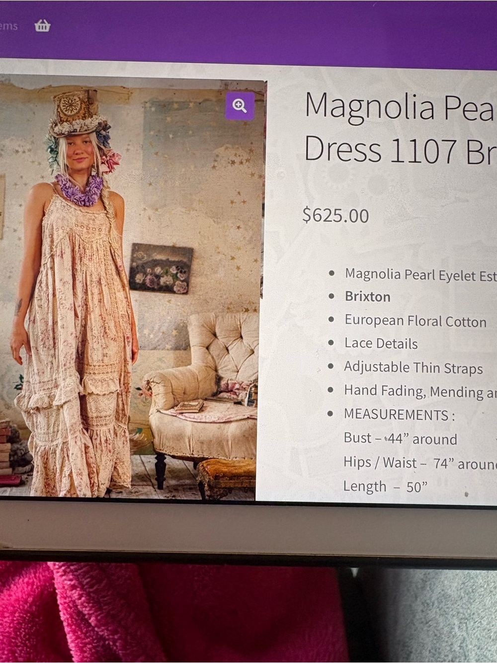 Magnolia Pearl Eyelet Esti Cami Dress - Picture 12 of 12